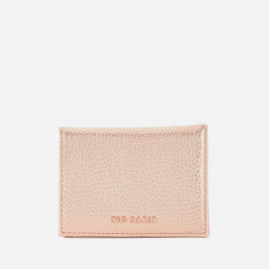 Ted Baker Women's Fayi Textured Oyster Card Holder - Rosegold