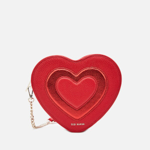 Ted Baker Women's Serera Printed Heart Cross Body Bag - Red