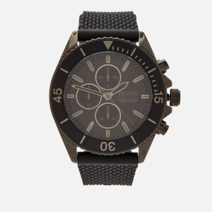 BOSS Hugo Boss Men's Ocean Edition Mesh Strap Watch - Rouge Black