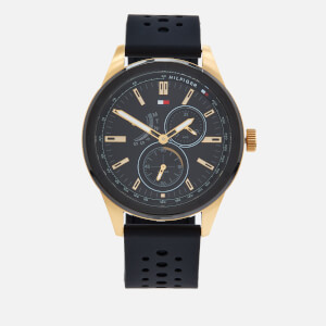 Tommy Hilfiger Men's Austin Metal Strap Watch - Black