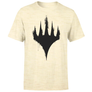 Magic The Gathering Spray Logo Men's T-Shirt - Stonewash