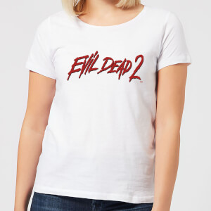 Evil Dead 2 Logo Women's T-Shirt - White