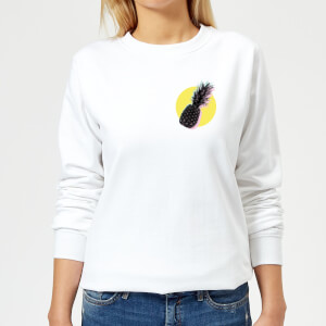 Pineapple Women's Sweatshirt - White