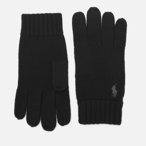 Polo Ralph Lauren Men's Merino Gloves - Polo Black