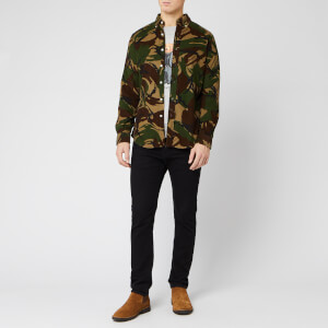 Polo Ralph Lauren Men's Cord Camo Shirt - British Elmwood