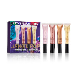 Kevyn Aucoin JEWELPOP Glass Glow Mini Lip Collection 3 oz (Worth $33.00)