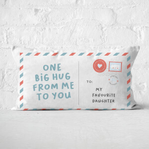 To My Favourite Daughter Rectangular Cushion