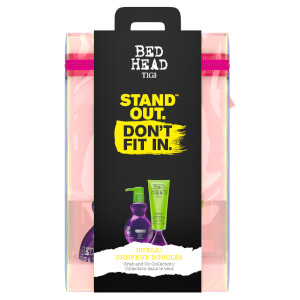 TIGI Bed Head Curly Hair Gift Set with Hydrating Oil and Curl Cream