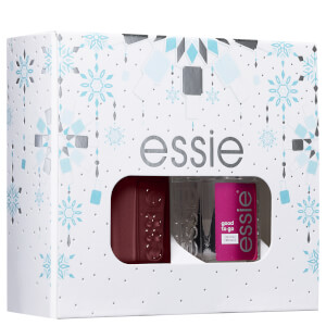 essie Winter Wonderland Bordeaux Burgundy Duo Kit