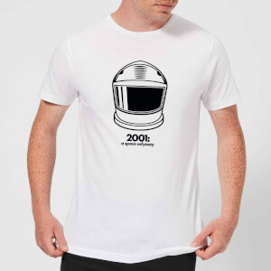 2001: A Space Odyssey Space Helmet Men's T-Shirt - White