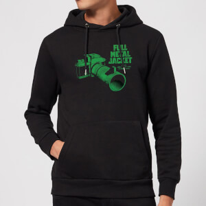 Full Metal Jacket Camera Hoodie - Black