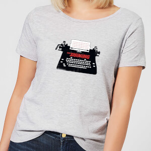 The Shining Typewriter Women's T-Shirt - Grey