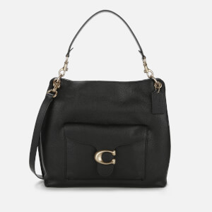 Coach Women's Polished Pebble Leather Tabby Hobo - Black