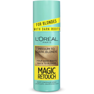 L'Oréal Paris Magic Retouch Temporary Root Concealer Spray - Medium Blonde Dark Roots 7.3 75ml