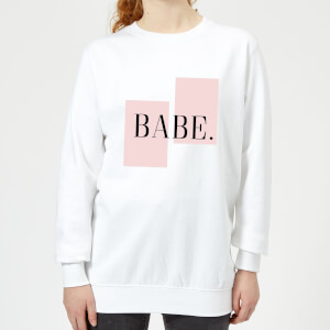 Babe Women's Sweatshirt - White