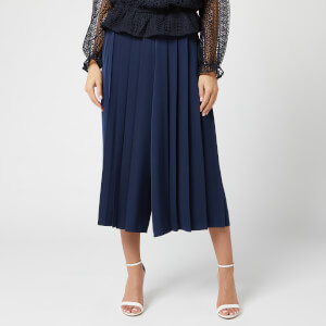 Ted Baker Women's Olloh Front Pleated Culotte - Navy