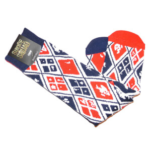 DC Comics Suicide Squad Crew Socks - Joker & Harley Quinn