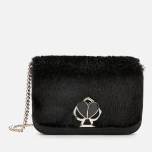 kate spade nicola faux fur