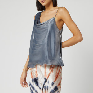 Free People Women's Shimmy Shimmy Tank Top - Silver