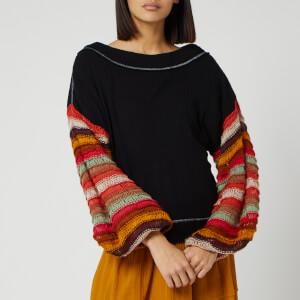 Free People Women's Cha Cha Sweatshirt - Black