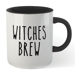 Witches Brew Mug - White/Black