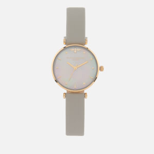 Olivia Burton Women's Queen Bee Marble Watch - Pale Green