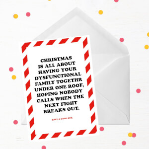 Christmas Is All About Greetings Card