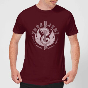 Star Wars: The Rise Of Skywalker True Jedi Burgundy Men's T-Shirt - Burgundy