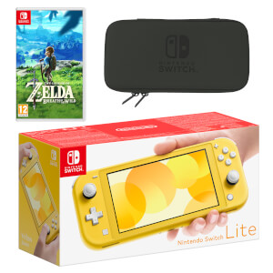 Nintendo Switch Lite (Yellow) The Legend of Zelda: Breath of the Wild Pack