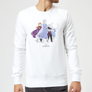 Frozen 2 Group Shot Sweatshirt - White