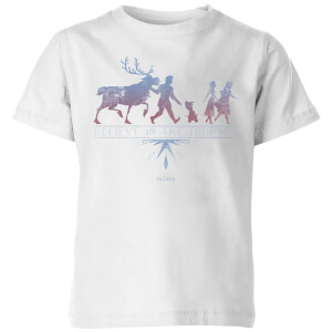 Frozen 2 Believe In The Journey Kids' T-Shirt - White