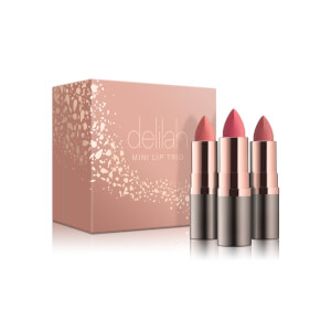 delilah The Christmas Highlights Mini Lipstick Trio