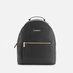 Tommy Hilfiger Women's Iconic Tommy Backpack - Black