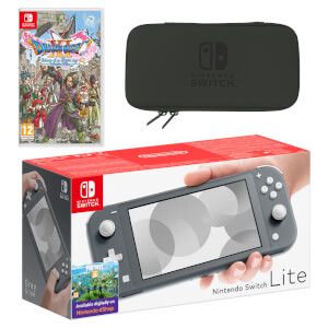 Nintendo Switch Lite (Grey) DRAGON QUEST XI S: Echoes of an Elusive Age Pack