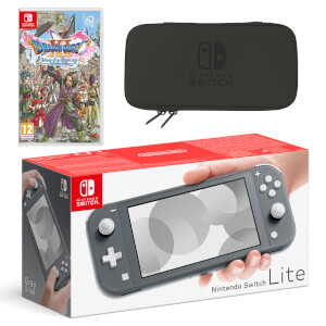 Nintendo Switch Lite (Grey) DRAGON QUEST XI S: Echoes of an Elusive Age Pack