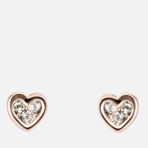 Ted Baker Women's Neena Nano Heart Stud Earrings - Rose Gold