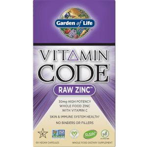 Vitamin Code Raw Zinc - 60 Capsules