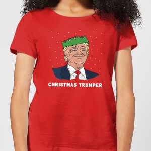 Christmas Trumper Women's T-Shirt - Red