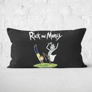 Rick And Morty Portal Rectangular Cushion