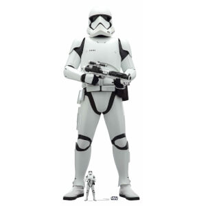 Star Wars (The Rise of Skywalker) First Order Stormtrooper Lifesized Cardboard Cut Out
