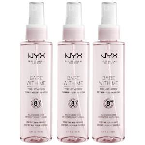 NYX Professional Makeup Bare with Me Prime Set Refresh Spray x 3