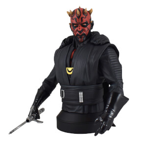 Diamond Select Star Wars Crimson Dawn Darth Maul 1/6 Scale Bust Statue