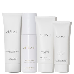 Alpha-H Cleanse, Exfoliate, Resurface and Hydrate (Worth $200.80)