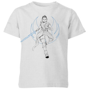 The Rise of Skywalker Rey Kids' T-Shirt - Grey