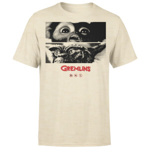 Gremlins Panels Men's T-Shirt - Natural Stone Wash