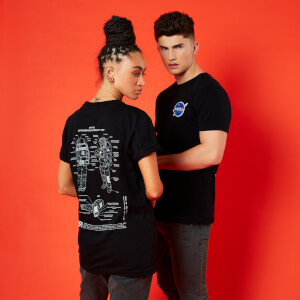 NASA Suit Up Unisex T-Shirt - Schwarz