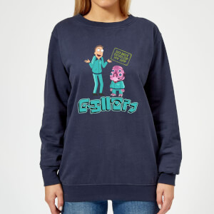 Rick and Morty Do Not Develop My App Women's Sweatshirt - Navy