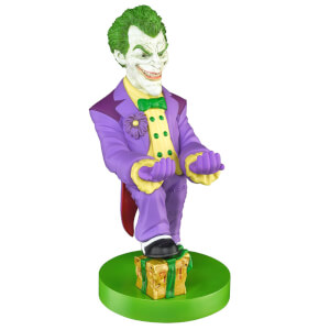 DC Comics Collectable Joker 8 Inch Cable Guy Controller and Smartphone Stand