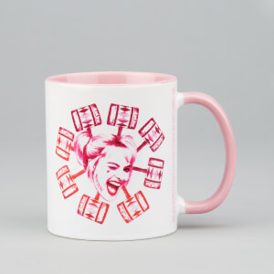 Tazza Birds Of Prey Harley - Bianco/Rosa