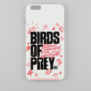 Cover telefono Birds of Prey Birds Of Prey Logo per iPhone e Android